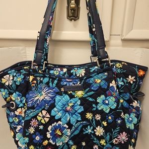 Vera Bradley Floral Handbag Shoulder Bag Purse